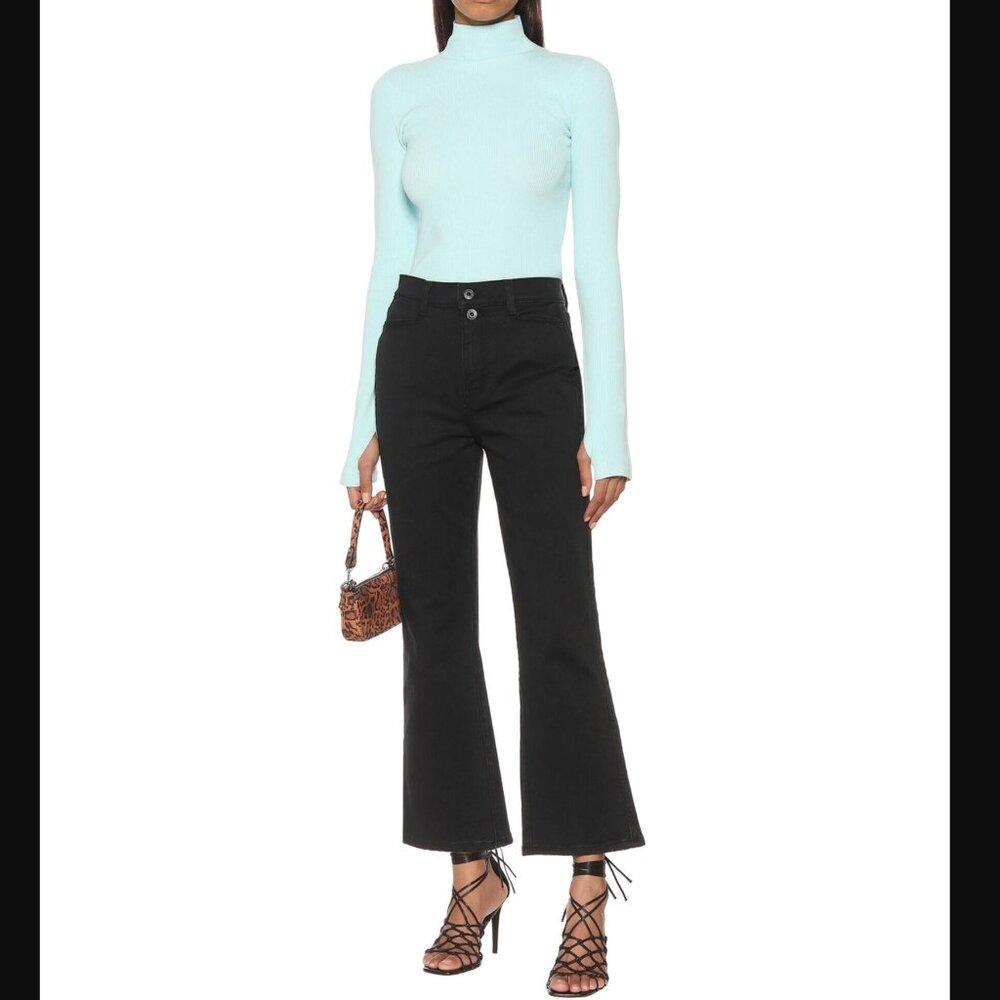 Proenza Schouler - High-rise kick-flare jeans